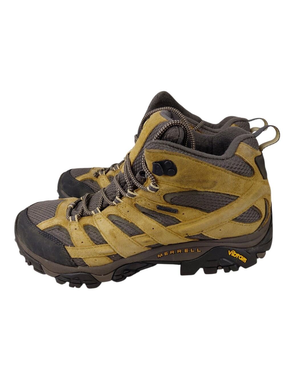 Merrell MOAB 2 MID Hiking Boots Earth Terre Khaki Men’s Size 11 Waterproof